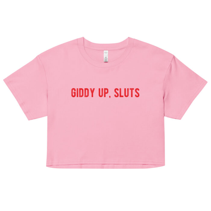 Dirty Little Roddy’s "Giddy Up" - Women’s crop top